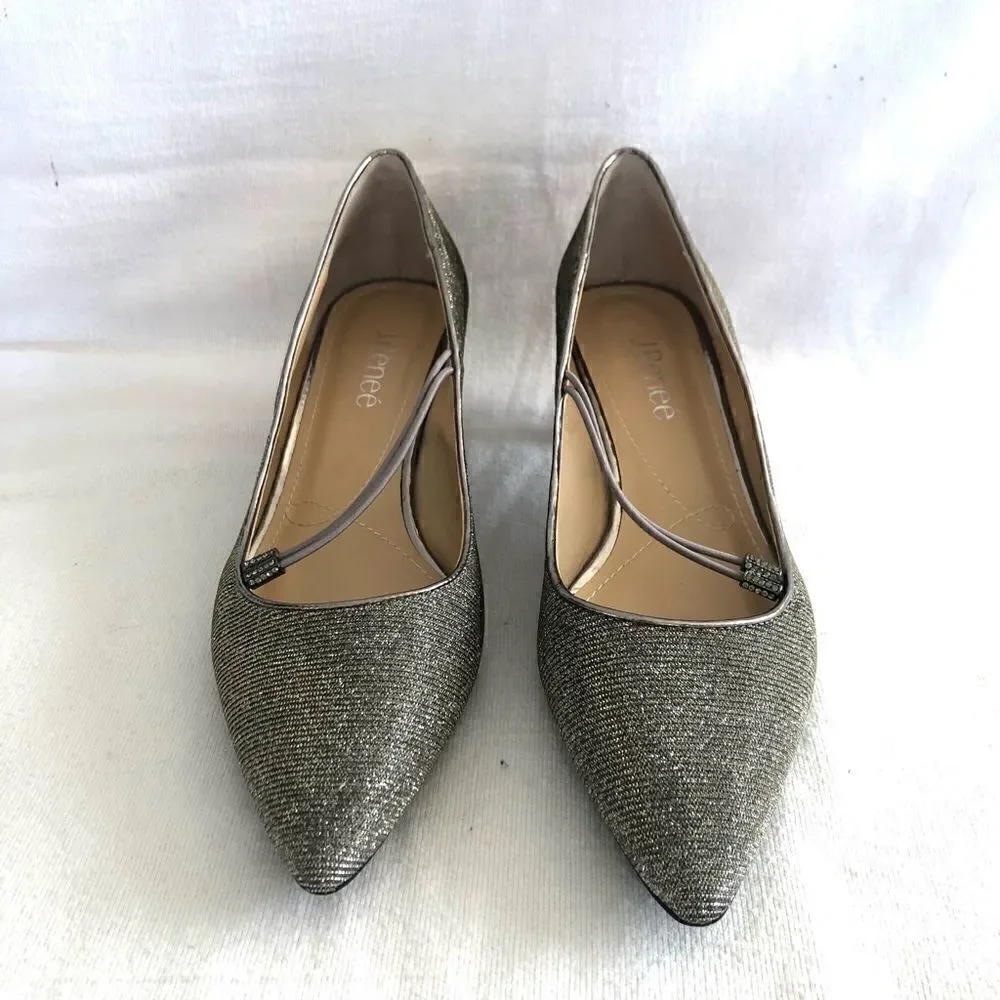 J.Renee Idenah womens pointed toe pump size 9M